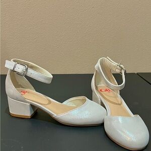 Gianni Bini Girls Lianna Shimmer Dress Shoes-Size 13M